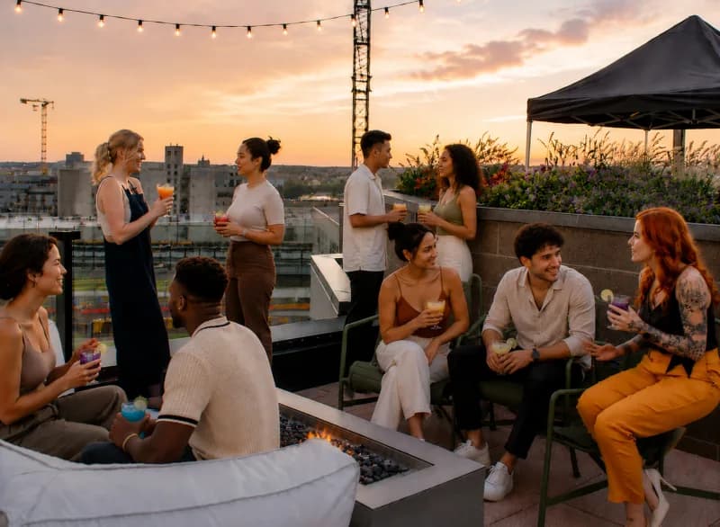 Singles Party at Rook Rooftop @ Catbird Hotel