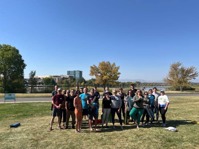 30s & 40s Speed Dating Yoga at Sloans Lake
